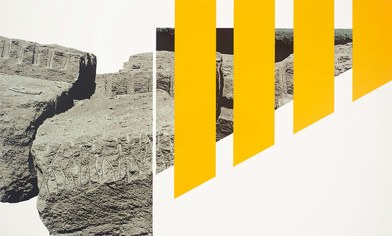 Menashe Kadishman: Yellow Rocks