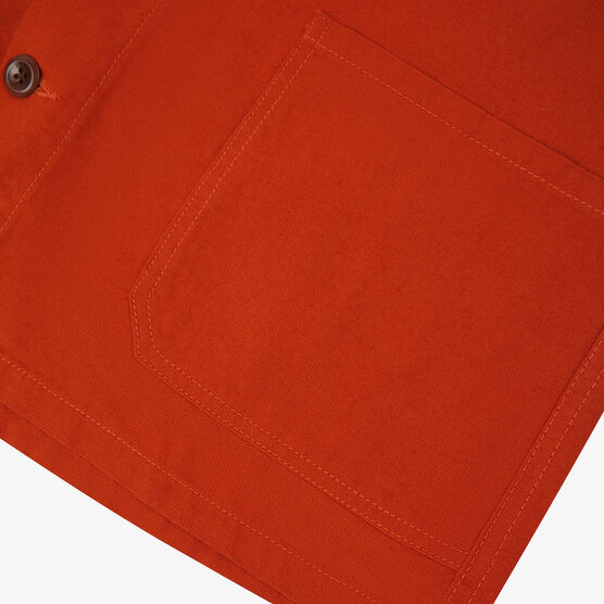 Orange overshirt