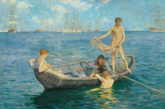 Henry Scott Tuke: August Blue