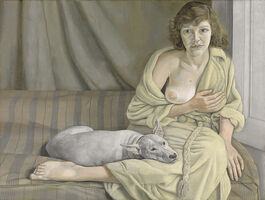 Lucian Freud: Girl with a White Dog