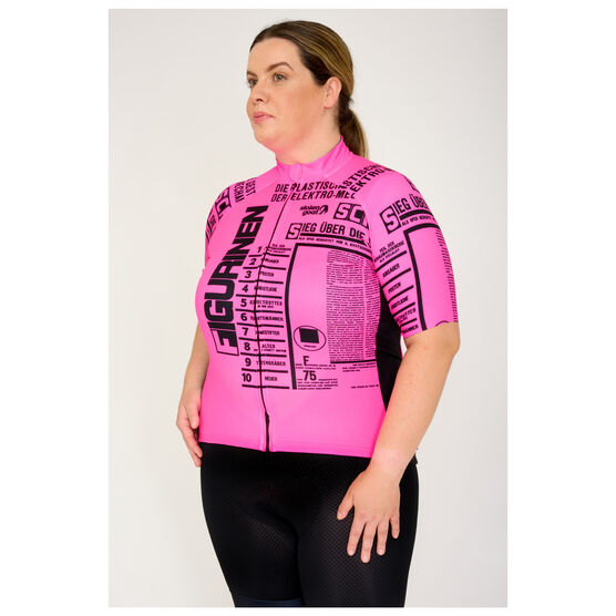 Women's El Lissitzky cycling jersey lifestyle