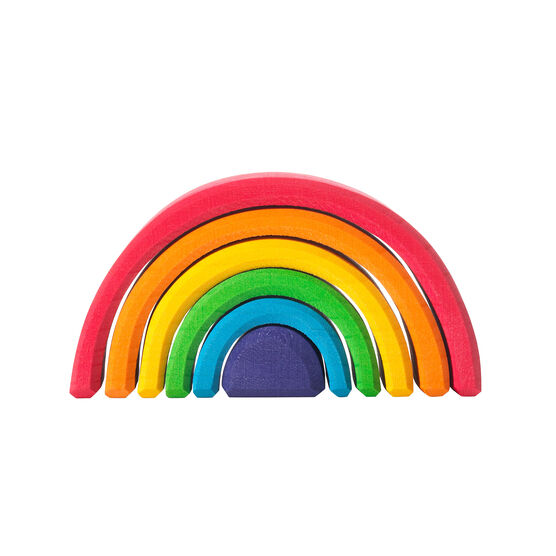 Wooden rainbow