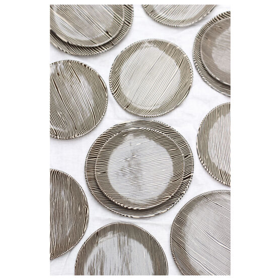 Large Nerikomi plate