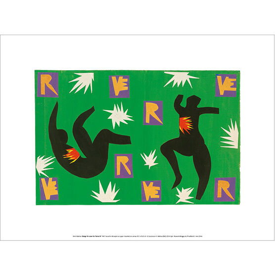 Henri Matisse Design cover for Verve IV (exhibition print)