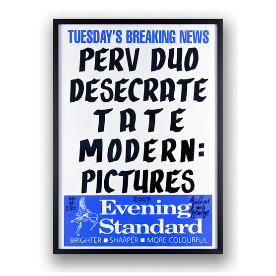Gilbert & George, Perv Duo Desecrate Tate Modern: Pictures, 2007