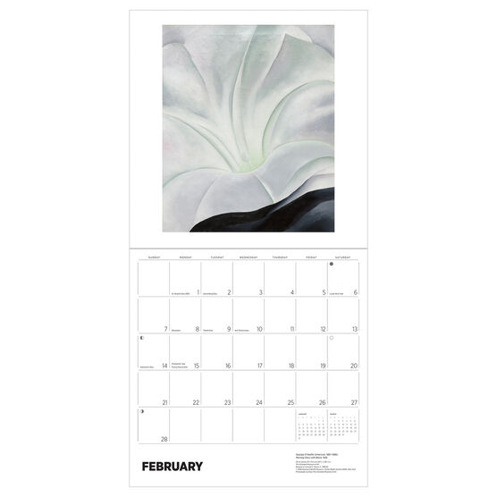 Georgia O'Keeffe Calendar 2027