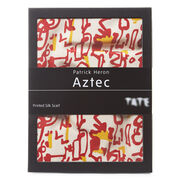 Patrick Heron Aztec silk scarf