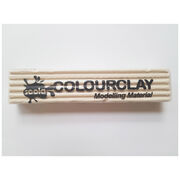 Newplast white modelling clay