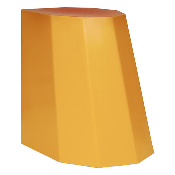 Arnold circus stool  yellow amber