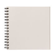 Square ringbound sketchbook