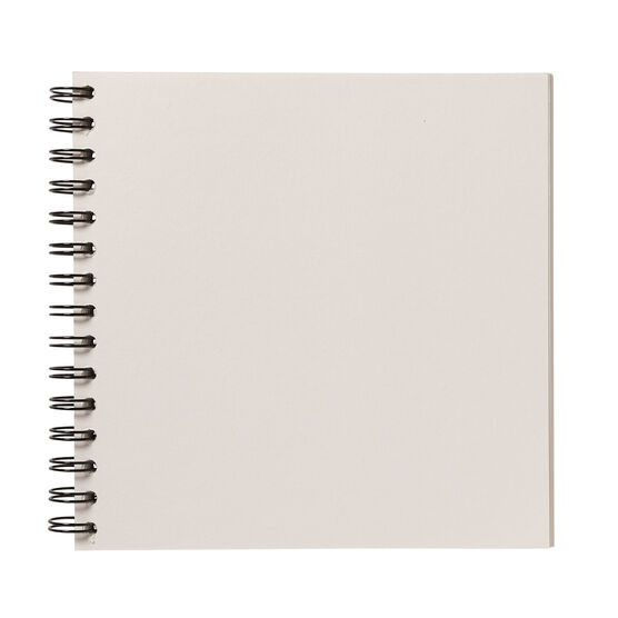 Square ringbound sketchbook