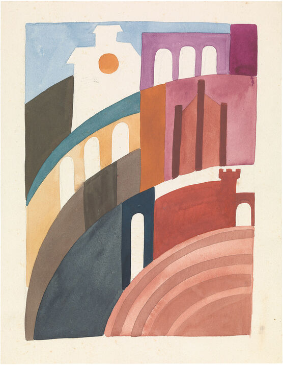 Sophie Taeuber-Arp: Siena, Architecture