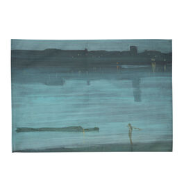 James McNeill Whistler Nocturne Blue and Silver &ndash; Chelsea tea towel