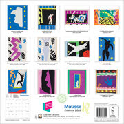 Matisse Jazz 2026 wall calendar