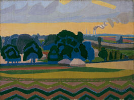 Spencer Gore: The Beanfield, Letchworth