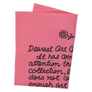 Guerrilla Girls Dear Art Collector handkerchief