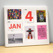 Tate perpetual postcard calendar
