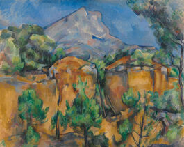 Paul Cezanne: Mont Sainte-Victoire Seen from the Bibémus Quarry