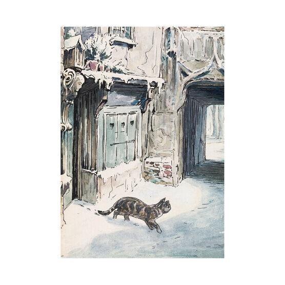 Beatrix Potter Simpkin Goes Out Christmas cards (pack of 6)