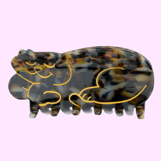 Tortoiseshell cat hair claw