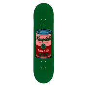 Warhol: Campbell's Soup Can skateboard - green