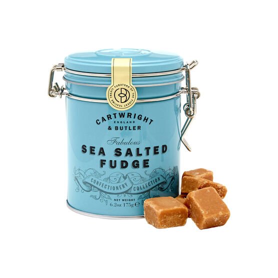 Salted caramel fudge