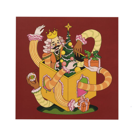 Cindy Qiaolin Sun Season of Gifting Christmas cards (pack of 6)