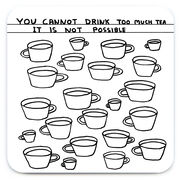 David Shrigley coaster set