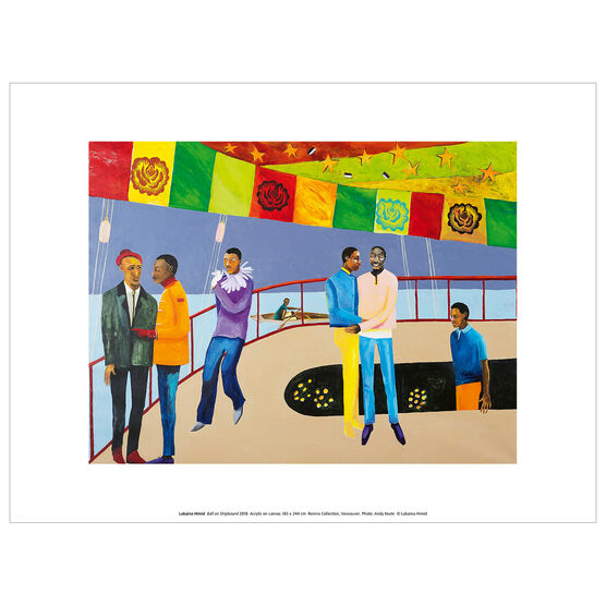 Lubaina Himid Ball on Shipboard exhibition art print