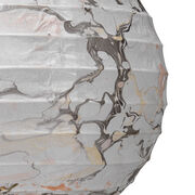 Marbled small paper lampshade