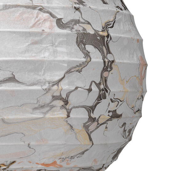 Marbled small paper lampshade