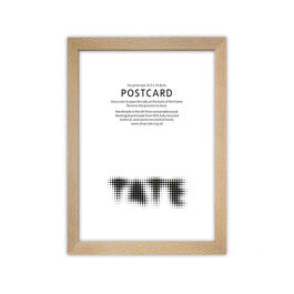 Ash postcard frame