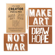 Bob and Roberta Smith Creative Stencils