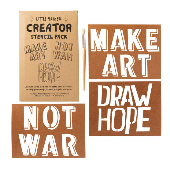 Bob and Roberta Smith Creative Stencils