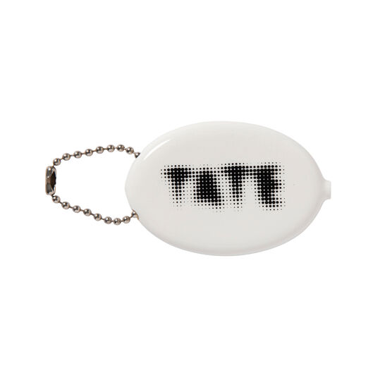 Tate logo white coin pouch