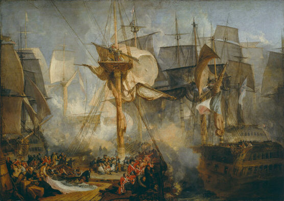 Turner: The Battle of Trafalgar