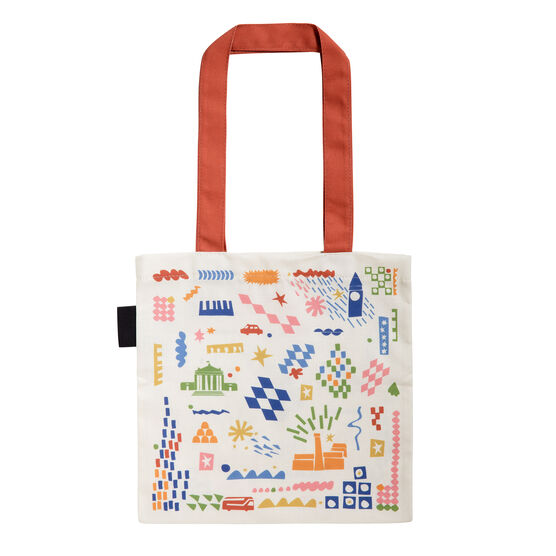 A Day Out in London children's tote bag