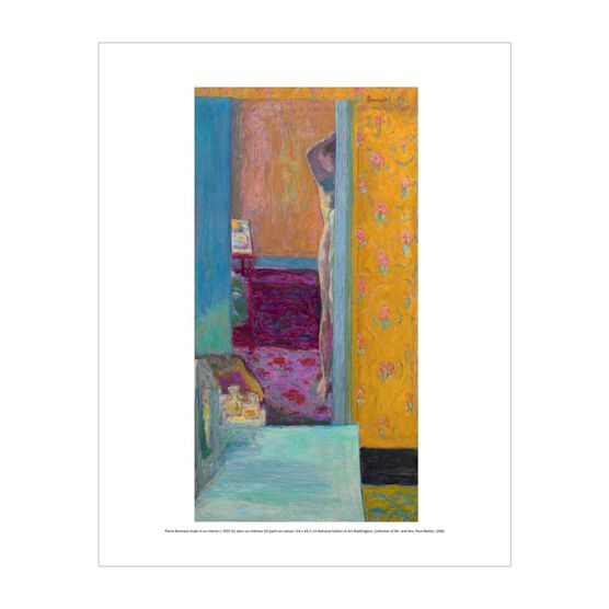 Pierre Bonnard: Nude in an Interior mini print