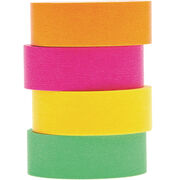 Neon washi tape set