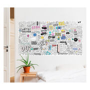 Giant Street Art colouring poster