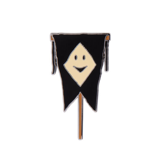 Mike Kelley Janitorial Banner pin badge