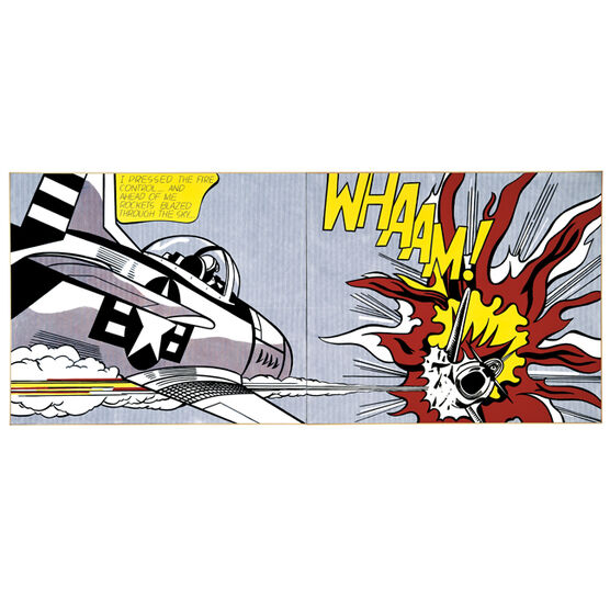 Lichtenstein Whaam! screenprint