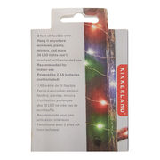 Multi-coloured string lights