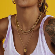 Ella gold chain necklace