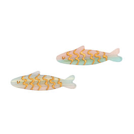 Sardine hair clips