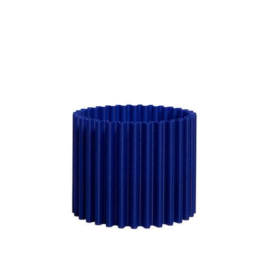 Blue Curly Wurly small pot