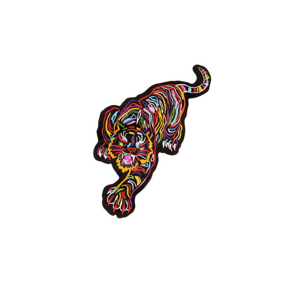 Chila Kumari Singh Burman Tiger vinyl sticker