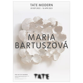 Maria Bartuszová exhibition poster