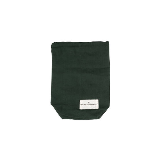Organic green cotton small produce bag