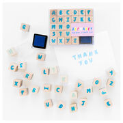 Alphabet stamp kit